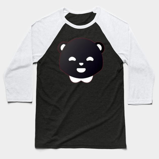 cute bear Baseball T-Shirt by youssda